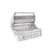 Edgestar 89000 BTU 36 Inch Wide Natural Gas BuiltIn Grill with Rotisserie and LED Lighting GRL360IBBNG - alternate 6